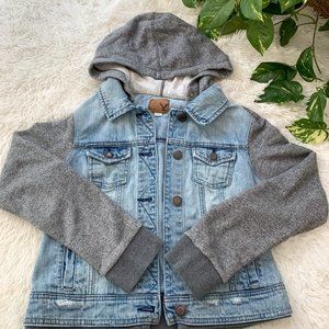 AEO Jean Jacket with Hoodie